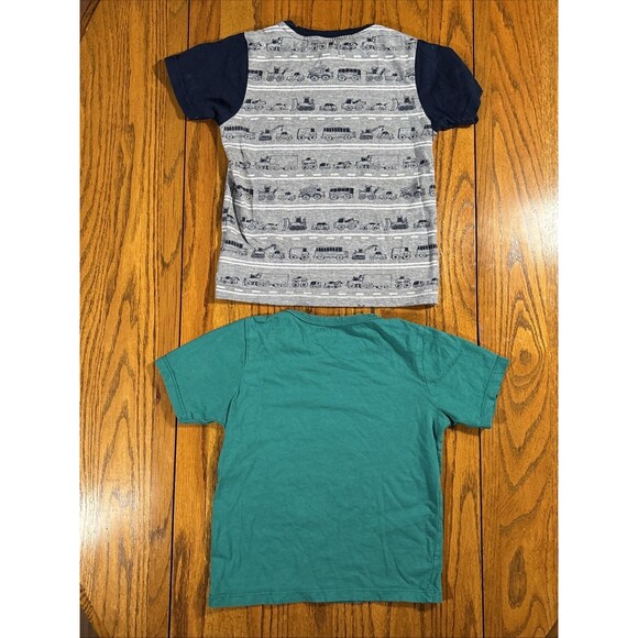 Distortion / The Children’s Place 2 T-shirt Set (4T)  Work Trucks, Grandpa - Picture 8 of 8